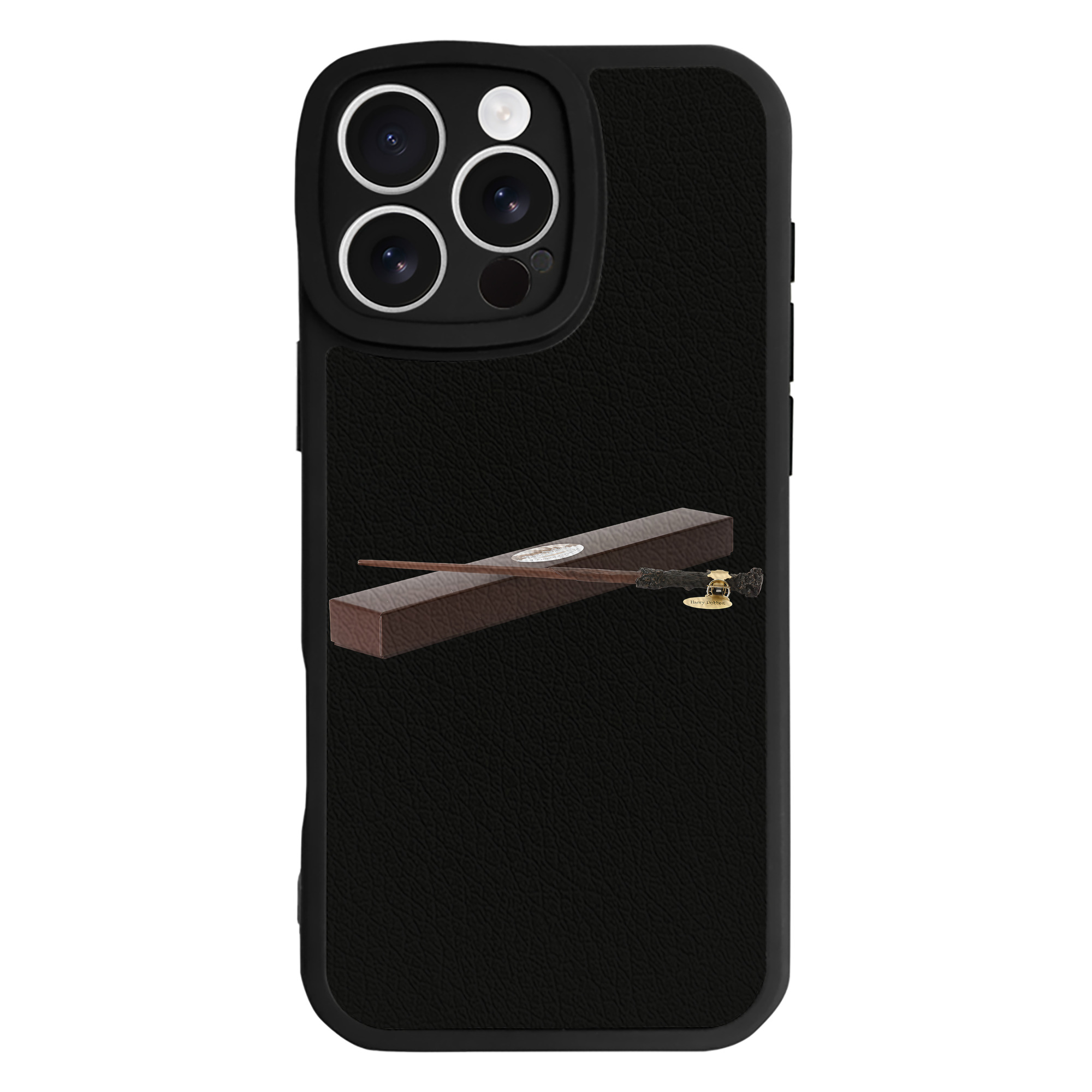 （画像用） Harry Potter ハリー・ポッターシリーズ 【iPhone 16シリーズ対応】シリコンスマホケース（レザー調） 材質：シリコン